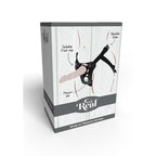 GET REAL - STRAP-ON PLEASURE HARNESS BLACK - Amore24