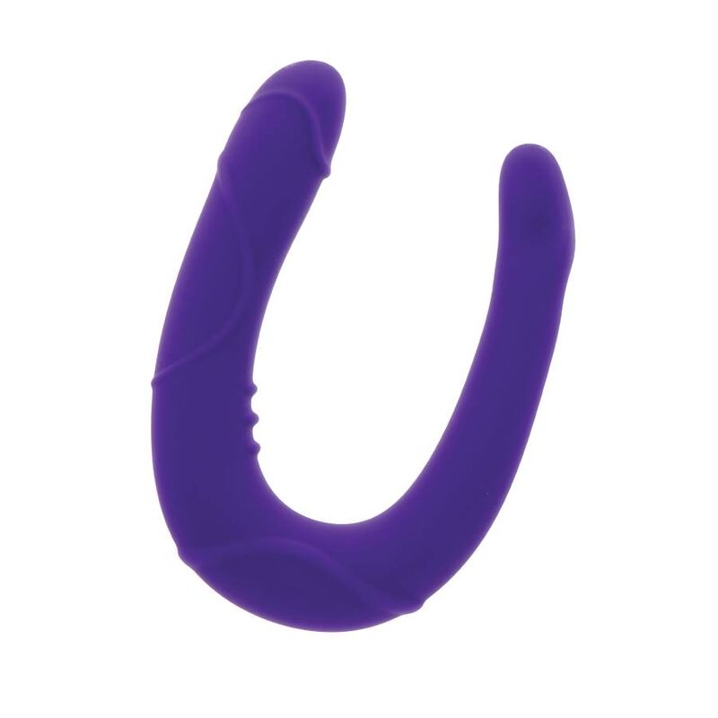GET REAL - VOGUE MINI DOUBLE DONG PURPLE - Amore24