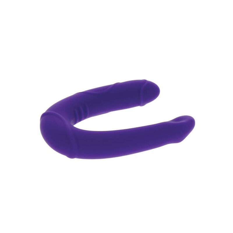 GET REAL - VOGUE MINI DOUBLE DONG PURPLE - Amore24