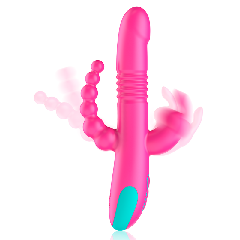HAPPY LOKY - DONALD TRIPLE STIMULATION: ANAL, G-SPOT & CLITORAL WATCHME WIRELESS TECHNOLOGY COMPATIBLE - Amore24