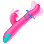 HAPPY LOKY - PLUTO RABBIT VIBRATOR & ROTATOR WATCHME WIRELESS TECHNOLOGY COMPATIBLE - Amore24