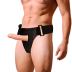 HARNESS ATTRACTION - GREGORY HOLLOW RNES WITH VIBRATOR 16.5 CM -O- 4.3 CM - Amore24