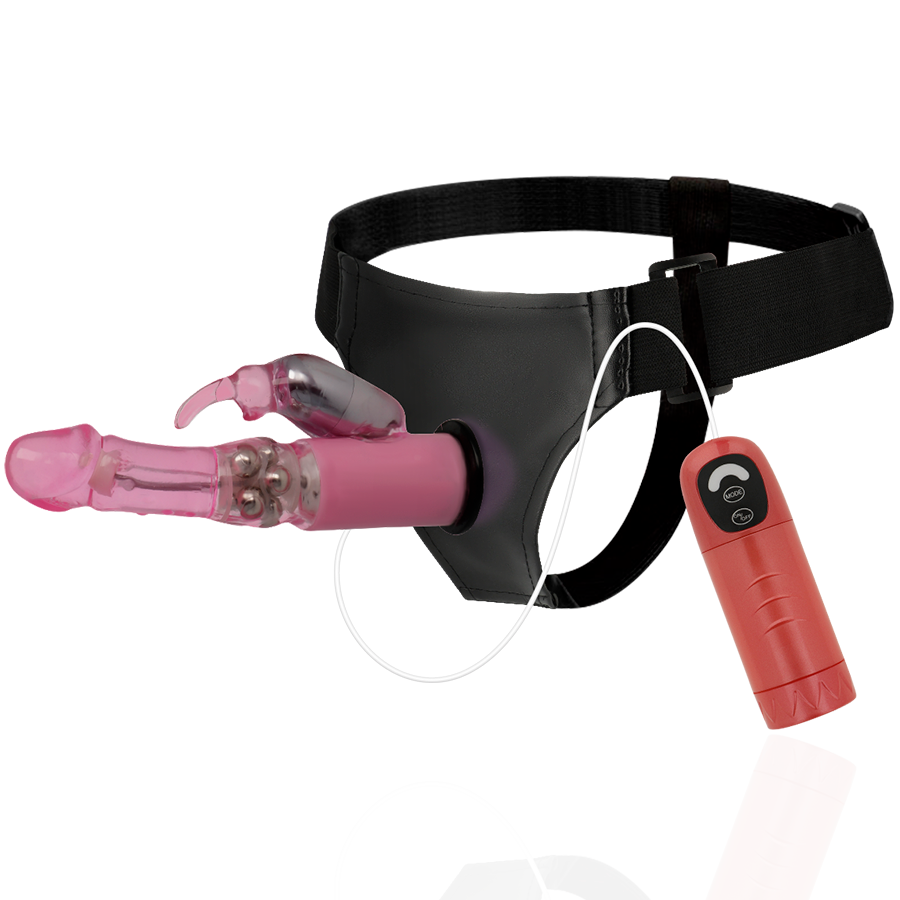 HARNESS ATTRACTION - RNES DANIEL WITH VIBRATION AND ROTATION 18 CM -O- 3.5 CM - Amore24