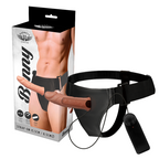 HARNESS ATTRACTION - RNES HOLLOW BENNY WITH VIBRATOR 15 CM -O- 4.5 CM - Amore24