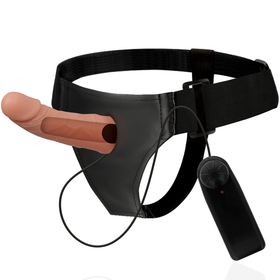 HARNESS ATTRACTION - RNES HOLLOW FRAMES WITH VIBRATOR 15 CM -O- 5 CM - Amore24