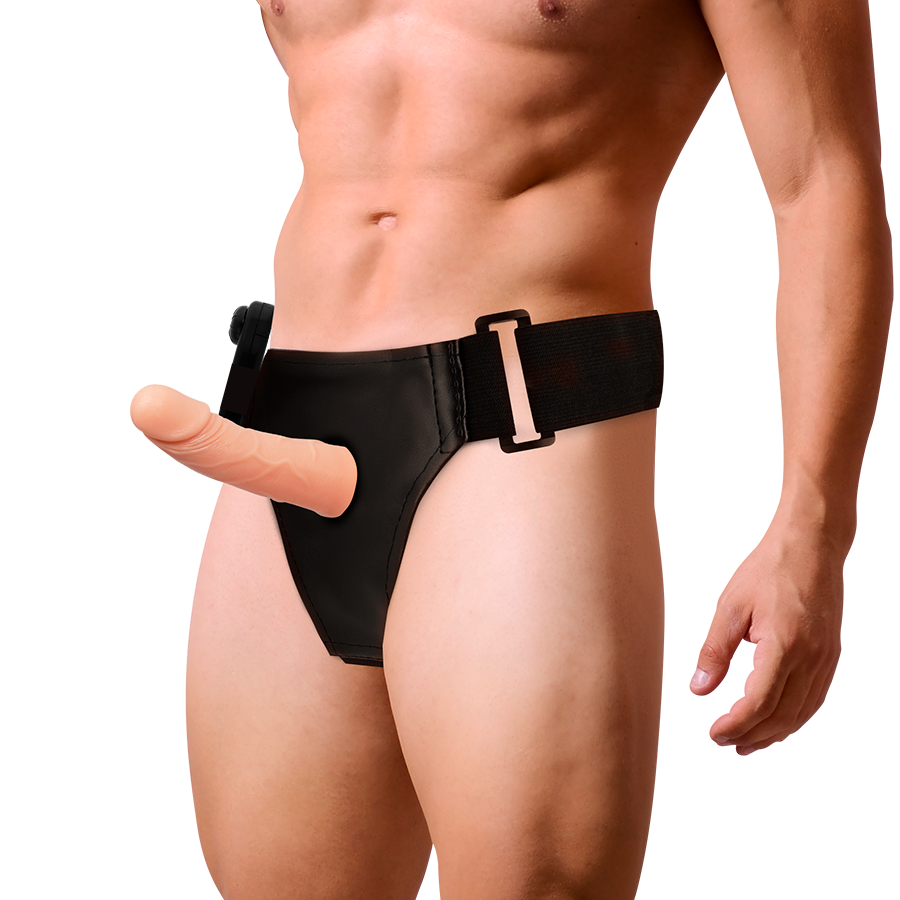 HARNESS ATTRACTION - RNES HOLLOW FRAMES WITH VIBRATOR 15 CM -O- 5 CM - Amore24