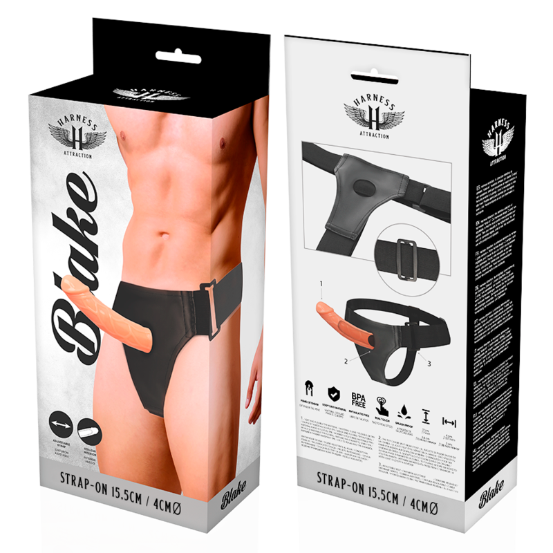 HARNESS ATTRACTION - RNES HUECO BLAKE 15.5 CM -O- 4 CM - Amore24