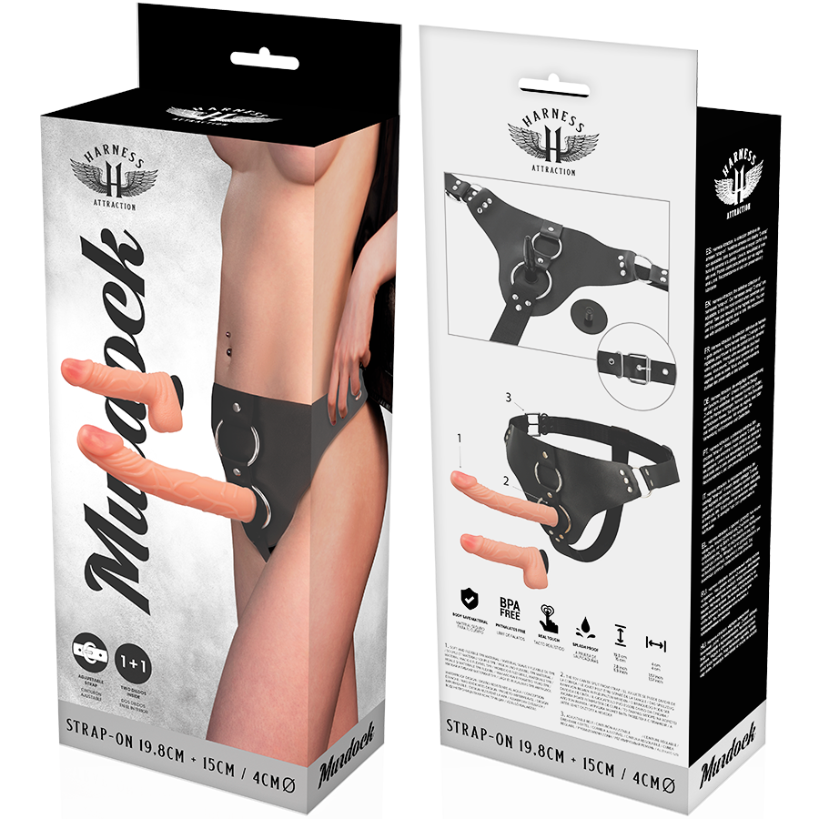 HARNESS ATTRACTION - RNES MURDOCK 19.8 + 15 CM -O- 4 CM - Amore24