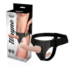 HARNESS ATTRACTION - WAYNE DOUBLE PENETRACI N 16.5 CM -O- 3.5 CM - Amore24