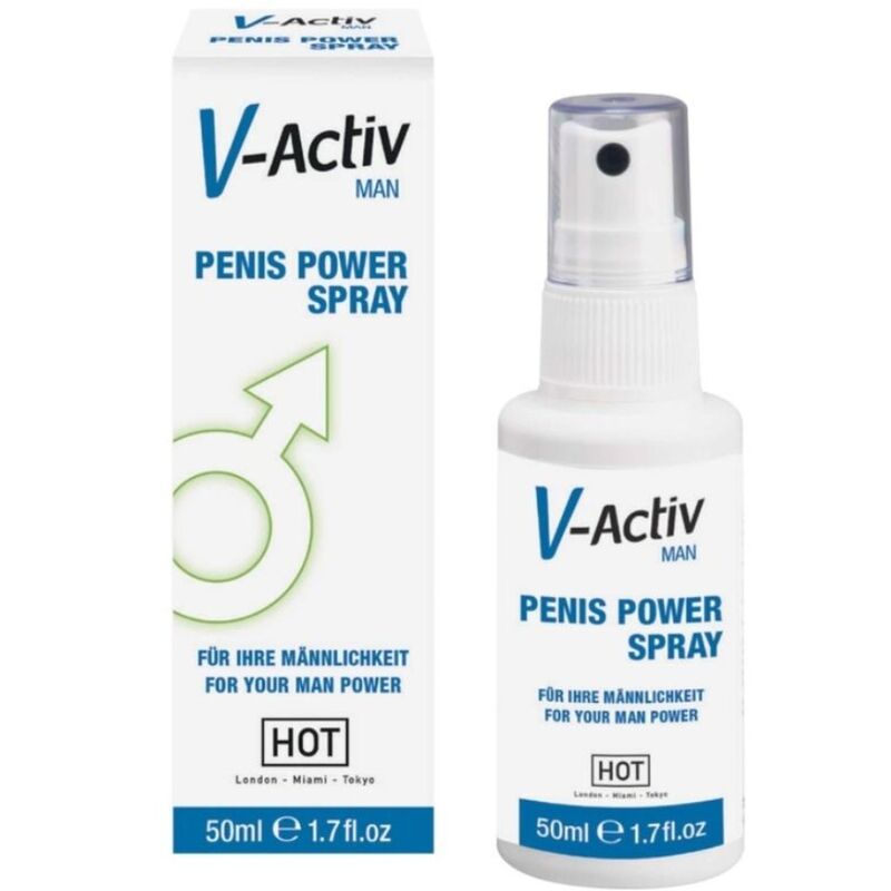 HOT - V-ACTIV PENIS POWER SPRAY MEN 50ML - Amore24