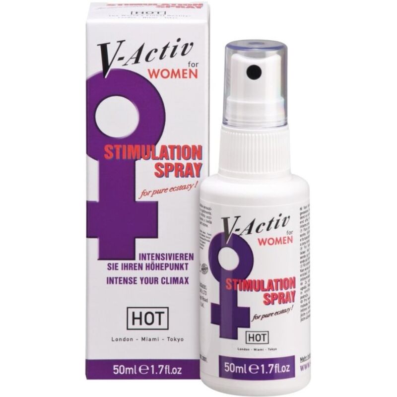 HOT - V-ACTIV PENIS POWER SPRAY WOMEN 50ML - Amore24