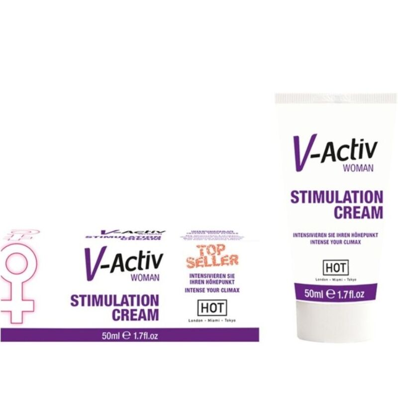 HOT - V-ACTIV STIMULATION CREAM WOMAN 50ML - Amore24
