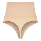 BYE-BRA - THONG STYLE SEAMLESS GIRDLE BEIGE SIZE XXL - Amore24