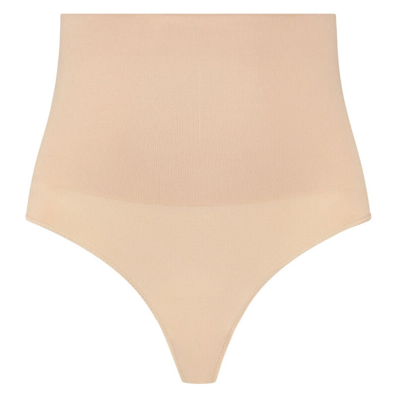 BYE-BRA - THONG STYLE SEAMLESS GIRDLE BEIGE SIZE XXL - Amore24