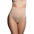 BYE - BRA - THONG STYLE SEAMLESS GIRDLE BEIGE SIZE XXL - Amore24
