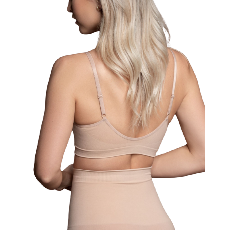 BYE-BRA - MEDIUM CONTROL BRA SEAMLESS BLACK SIZE L - Amore24