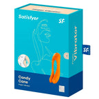 SATISFYER - CANDY CANE FINGER VIBRATOR BLACK - Amore24