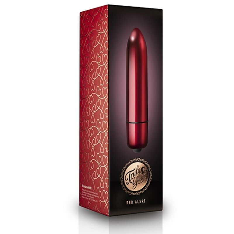 ROCKS-OFF - TRULY YOURS RO-120 00 RED ALERT VIBRATING BULLET - Amore24