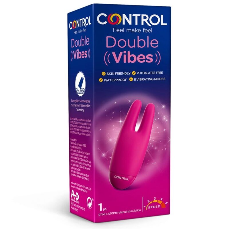 CONTROL - DOUBLE VIBES STIMULATOR - Amore24