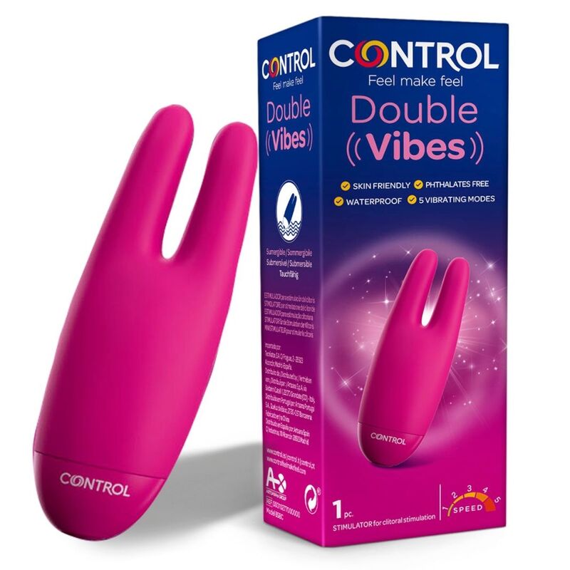 CONTROL - DOUBLE VIBES STIMULATOR - Amore24