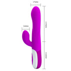 PRETTY LOVE - DEMPSEY RECHARGEABLE INFLATABLE VIBRATOR - Amore24