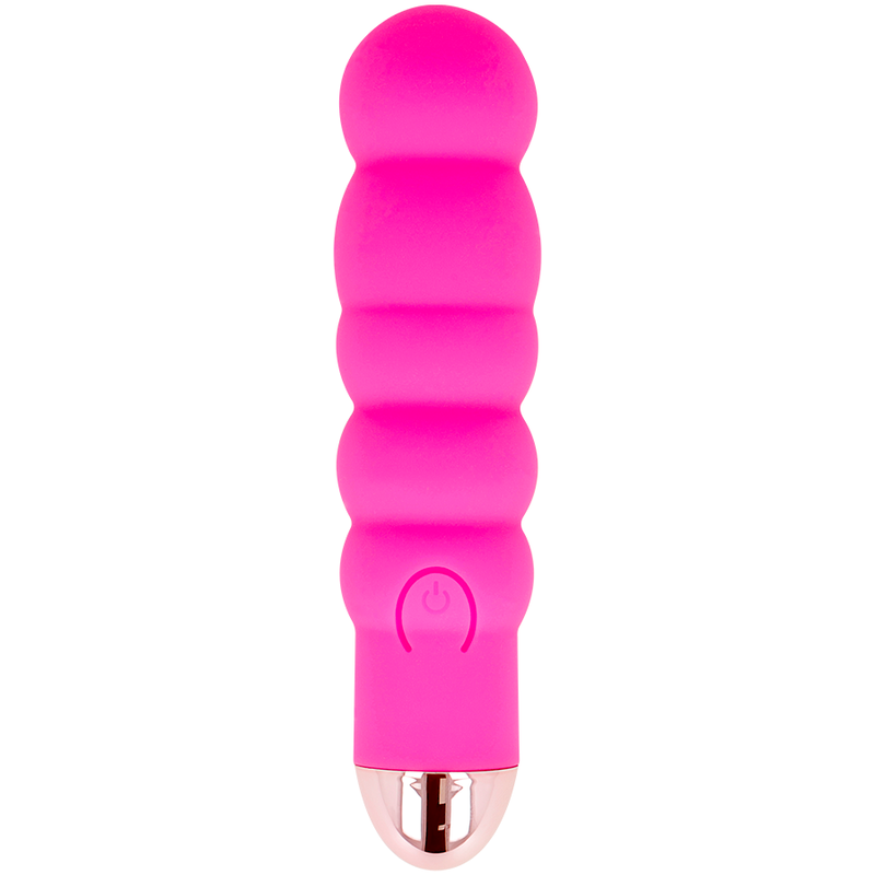 DOLCE VITA - RECHARGEABLE VIBRATOR SIX PINK 7 SPEEDS - Amore24