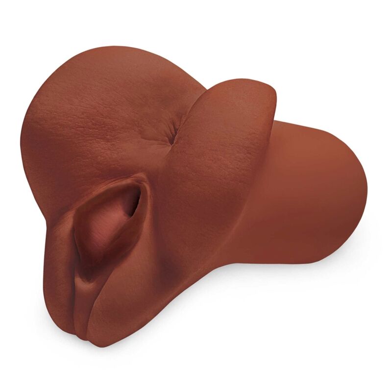 PDX PLUS - PICK YOUR PLEASURE DOUBLE BROWN MASTURBATOR - Amore24