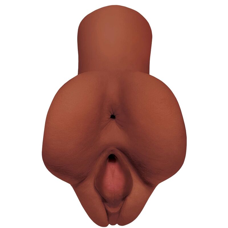 PDX PLUS - PICK YOUR PLEASURE DOUBLE BROWN MASTURBATOR - Amore24