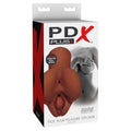 PDX PLUS - PICK YOUR PLEASURE DOUBLE BROWN MASTURBATOR - Amore24