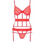 PASSION - KYOUKA CORSET - RED L/XL - Amore24