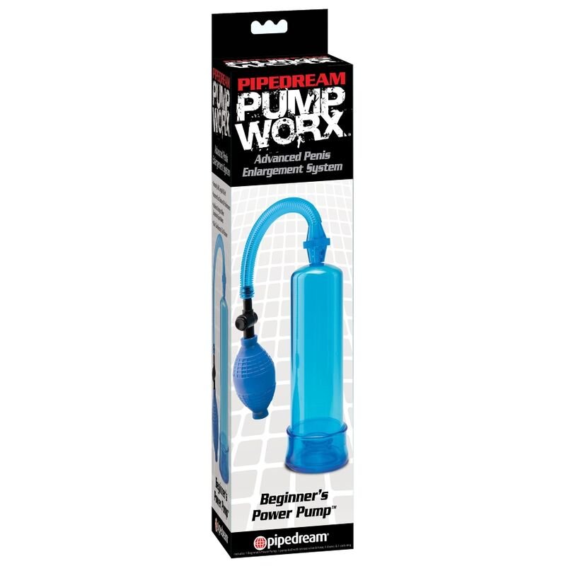 PUMP WORX - BEGINNERS POWER PUMP CLEAR - BLUE - Amore24