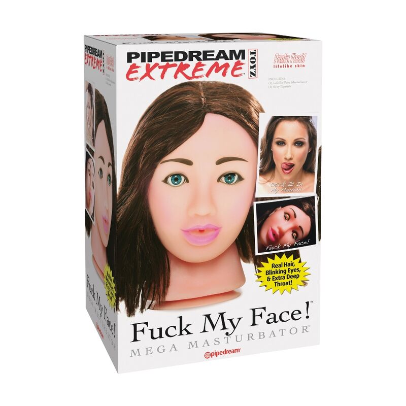 EXTREME TOYZ - FUCK ME MEGA MASTURBADOR BROWN FACE - Amore24