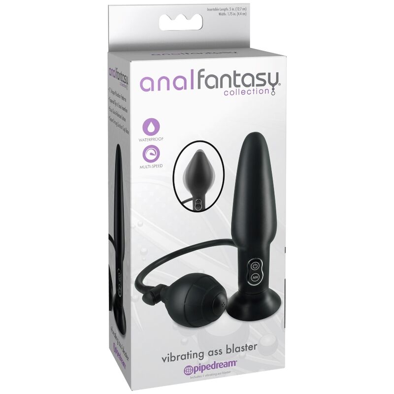ANAL FANTASY - PLUG INFLATABLE VIBRATOR - Amore24