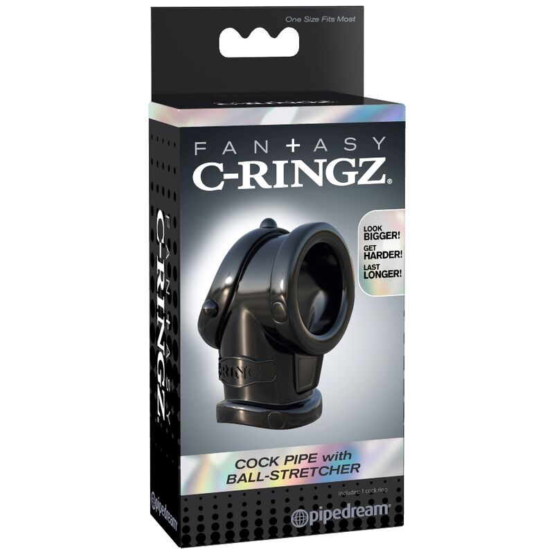 FANTASY C - RINGZ - COCK PIPE WITH BALL STRECH - Amore24