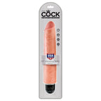 KING COCK - 25.4 CM VIBRATING STIFFY FLESH - Amore24