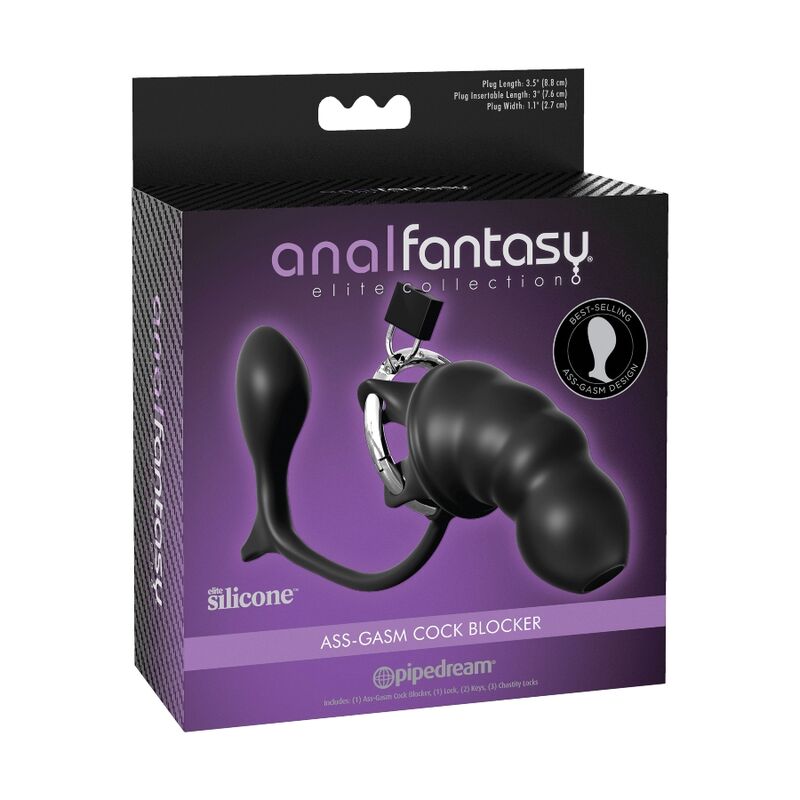 ANAL FANTASY ELITE COLLECTION - ASS - GASM COCK BLOCKER - Amore24