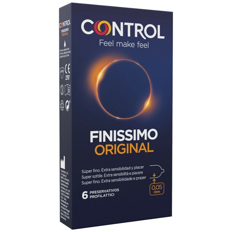 CONTROL - FINISSIMO ORIGINAL 6 UNITS - Amore24