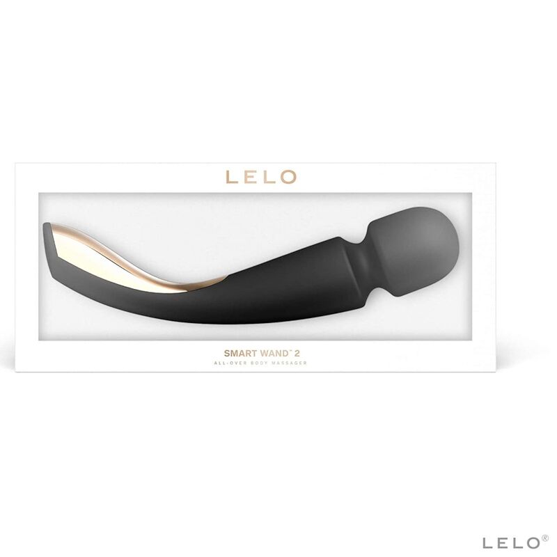 LELO - SMART MEDIUM WAND 2 BLACK MASSAGER - Amore24