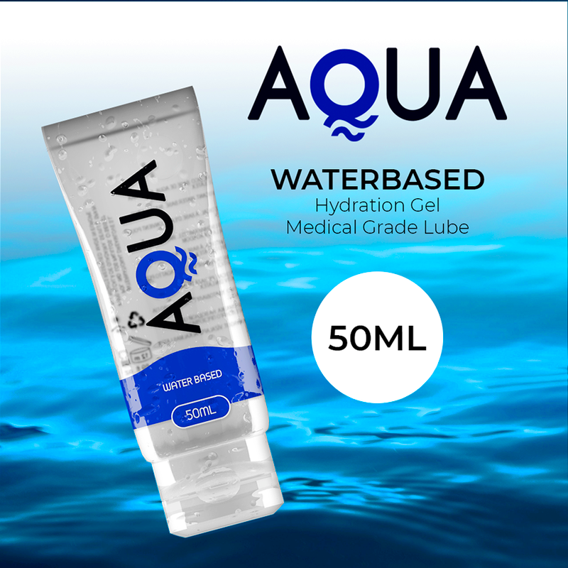 AQUA QUALITY - WATERBASED LUBRICANT 50 ML - Amore24