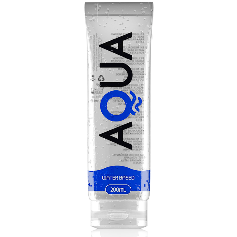 AQUA QUALITY - LUBRICANTE BASE DE AGUA 200 ML - Amore24