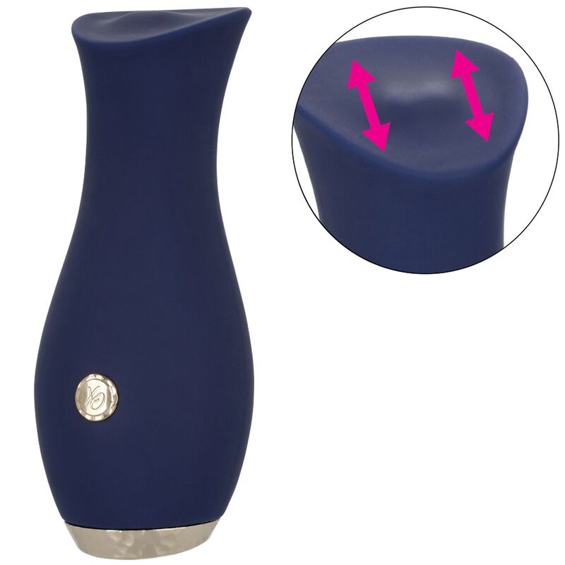 CALEXOTICS - CHIC TULIP MASAJEADOR - AZUL - Amore24