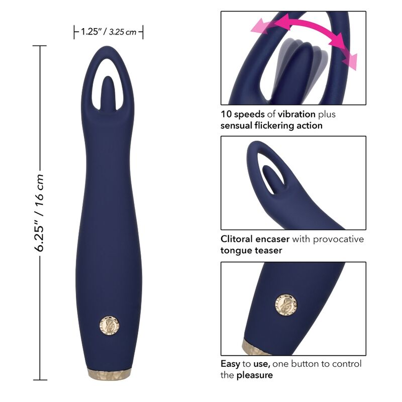 CALEXOTICS - CHIC JASMINE FLICKERING TEASER 10 SPEEDS - Amore24