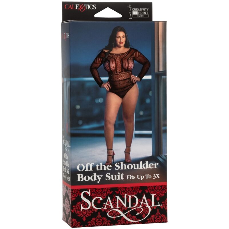 CALEXOTICS - SCANDAL SHOULDER BODY SUIT PLUS SIZE - Amore24