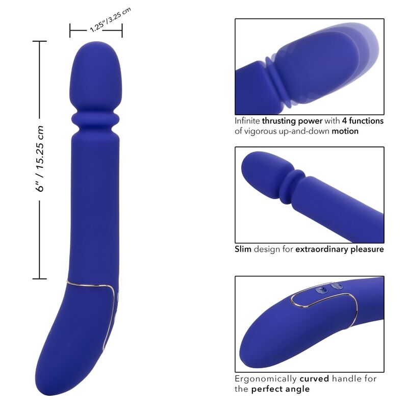 CALEXOTICS - SHAMELESS SLIM THUMPER - BLUE - Amore24