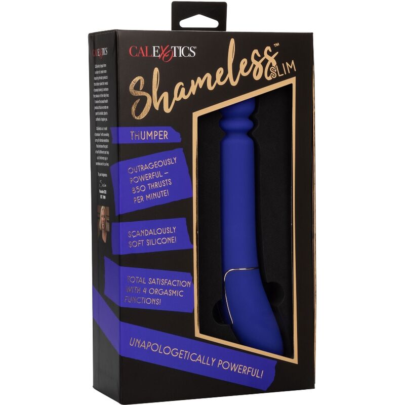 CALEXOTICS - SHAMELESS SLIM THUMPER - BLUE - Amore24