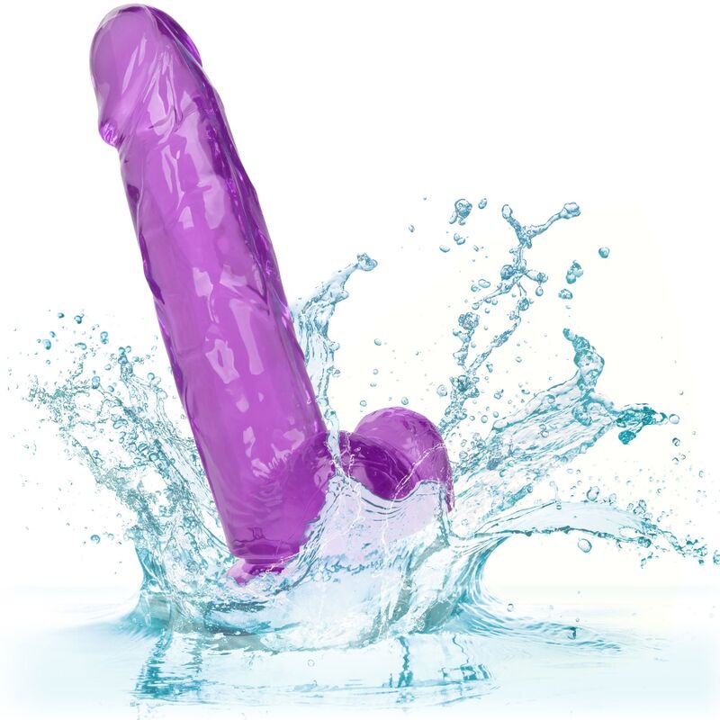 CALEXOTICS - SIZE QUEEN DILDO PURPLE 15.3 CM - Amore24