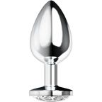 OHMAMA - ANAL PLUG WITH BLUE CRYSTAL L - Amore24