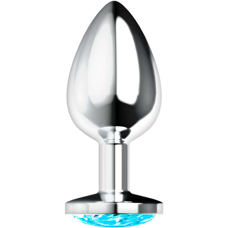 OHMAMA - ANAL PLUG WITH BLUE CRYSTAL L - Amore24