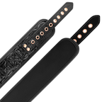 BEGME - BLACK EDITION COLLAR WITH NIPPLE CLAMPS WITH NEOPRENE LINING - Amore24
