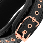 BEGME - BLACK EDITION COLLAR WITH NIPPLE CLAMPS WITH NEOPRENE LINING - Amore24